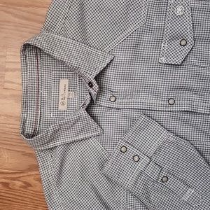 Blue Ranchwear snap up‎ shirt xxl beautiful western style shirt